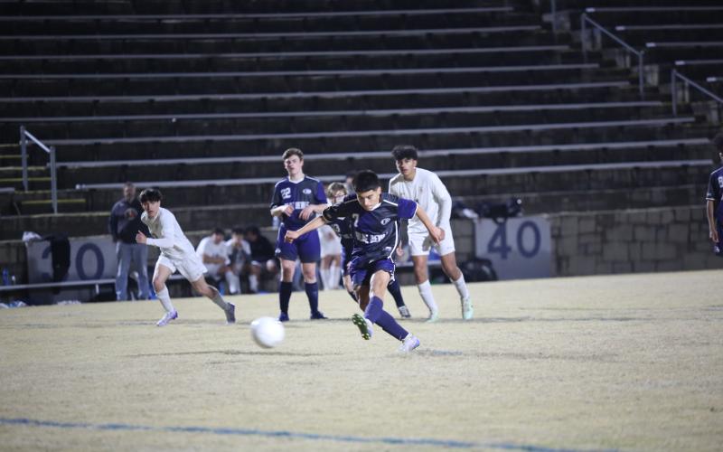 The Devils and Lady Devils soccer teams are scheduled to kick off the new Spring Sports season with a scrimmage against Lincoln County in the Granite Bowl Feb. 2. (File photo by Wells)