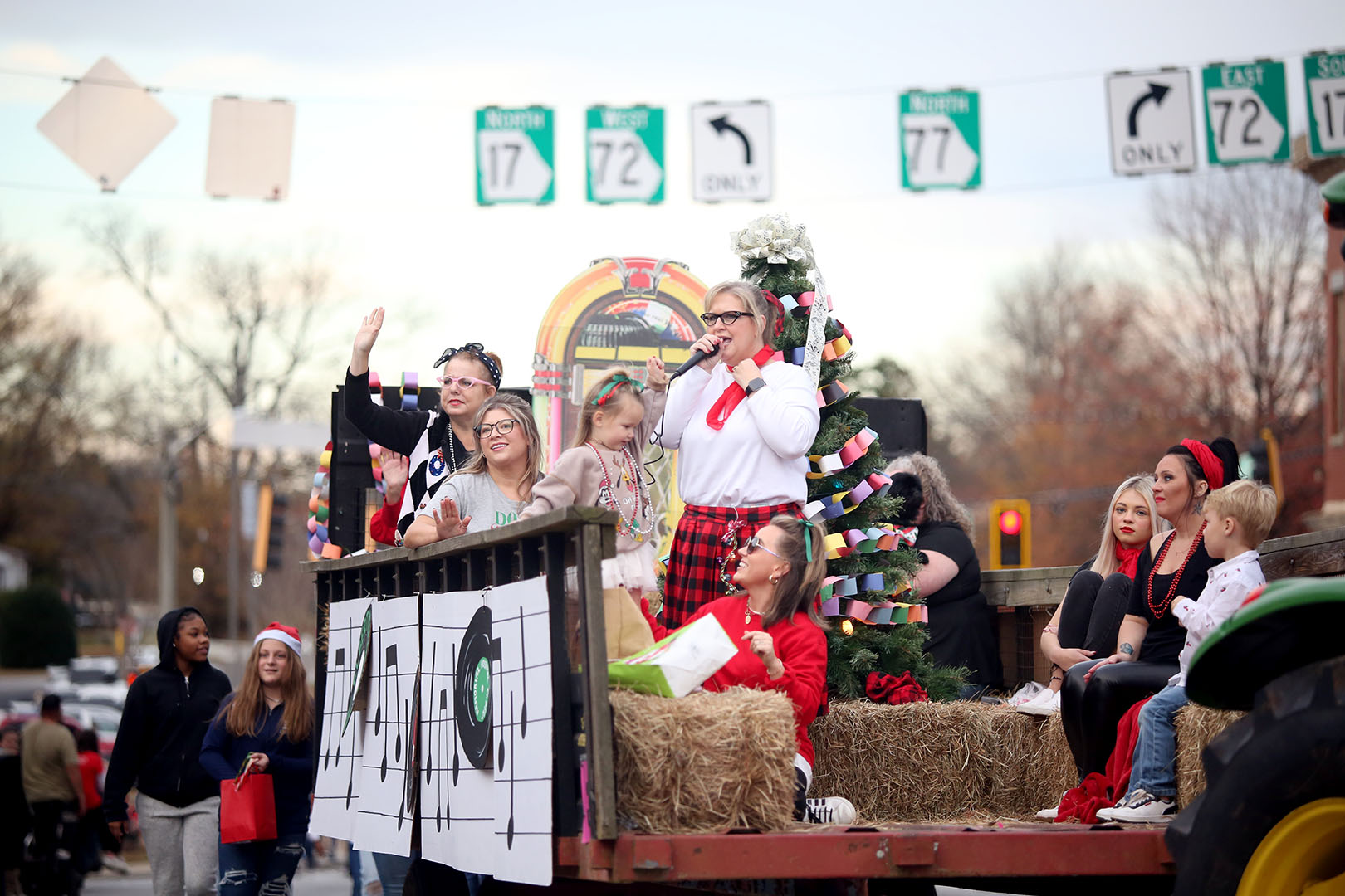 Elbert Memorial Hospital (above) won first place for their float while Burton Quarterhorses was awarded second. Home Sweet Home came in third.  Granite City Impact Center and Calvary Baptist Church were awarded honorable mentions. (Photo by Wells)