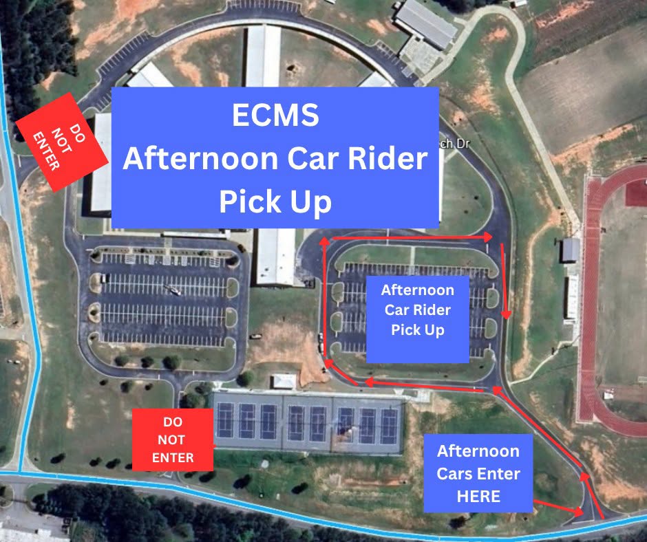 ECMS afternoon pickup