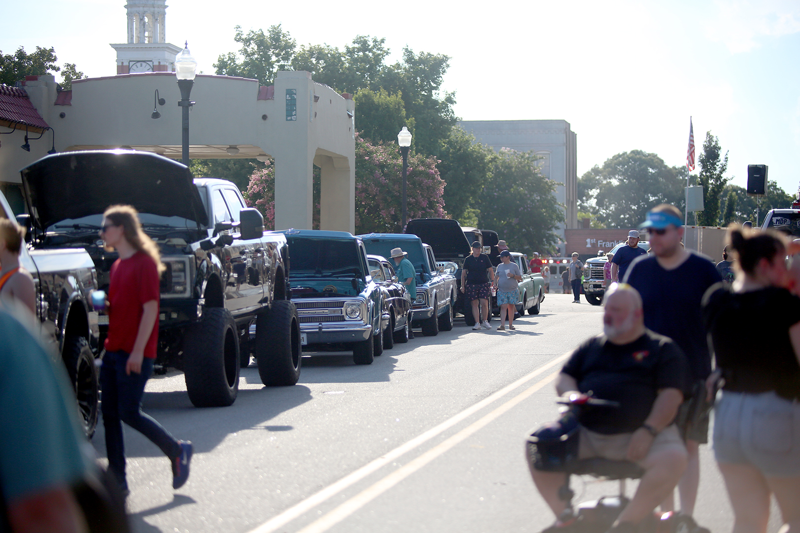 Main Street Elberton hosted their annual Cruise-In Car Show July 18 where 140 cars were on display in and around the downtown square. (Photos by Mark Wells)