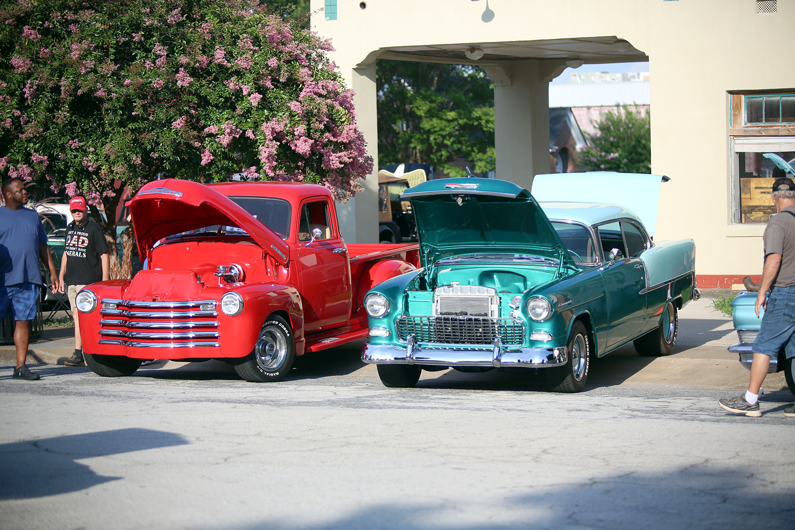 Main Street Elberton hosted their annual Cruise-In Car Show July 18 where 140 cars were on display in and around the downtown square. (Photos by Mark Wells)