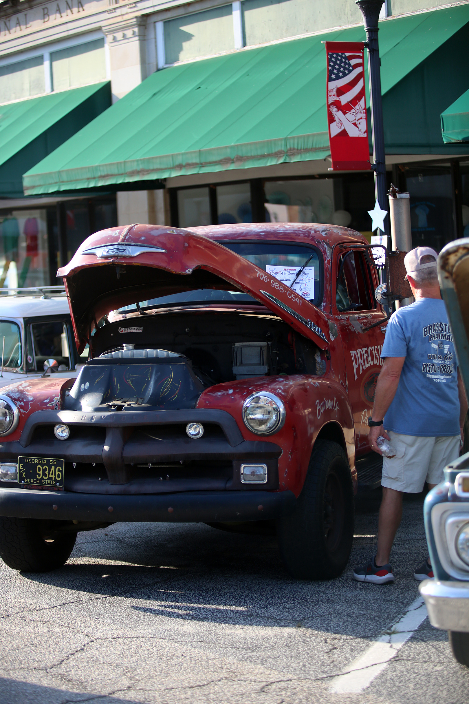 Main Street Elberton hosted their annual Cruise-In Car Show July 18 where 140 cars were on display in and around the downtown square. (Photos by Mark Wells)