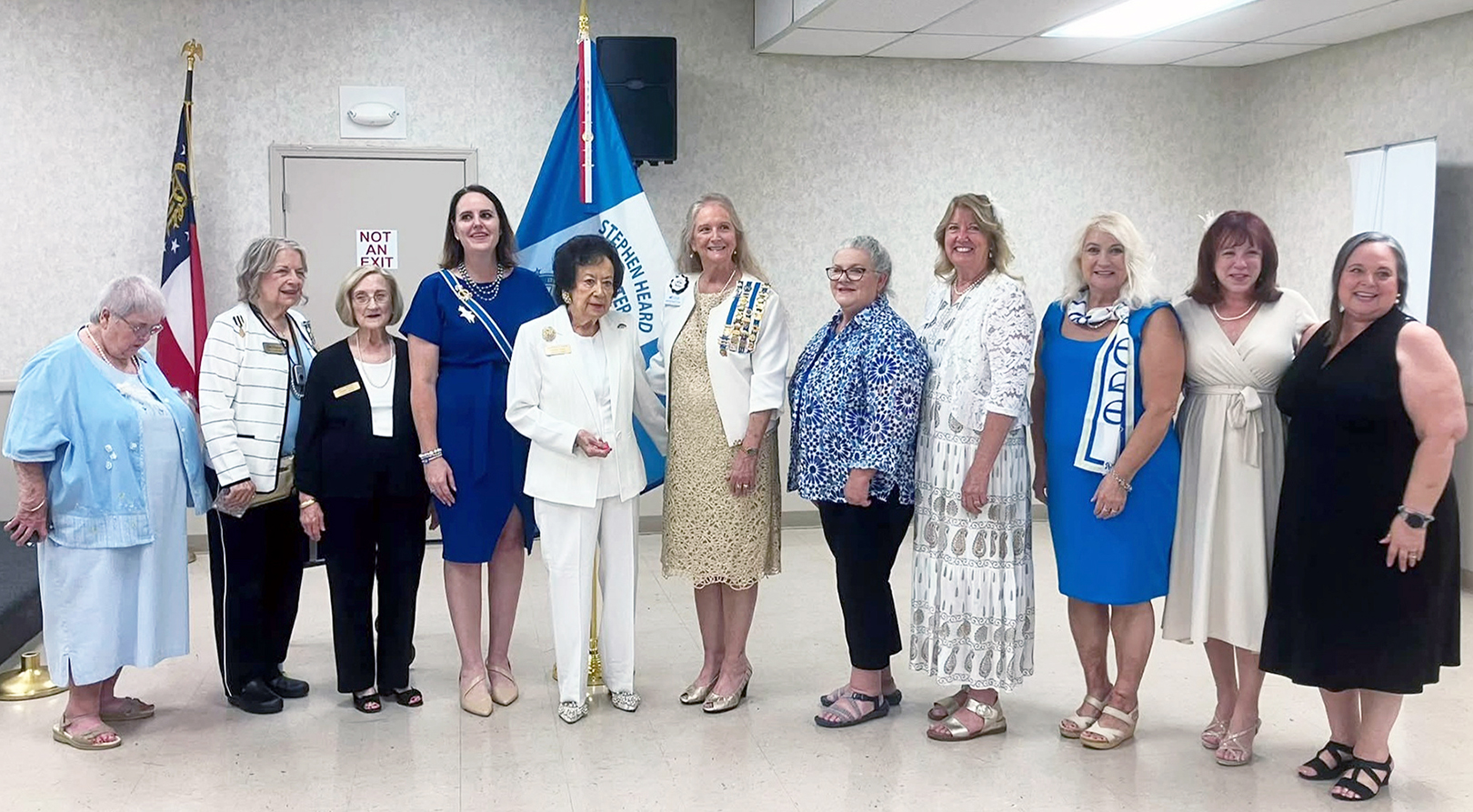 Martha Langston Lutz was recognized by the National Society Daughters of the American Revolution for 65 years of service. (Photo courtesy of NSDAR)