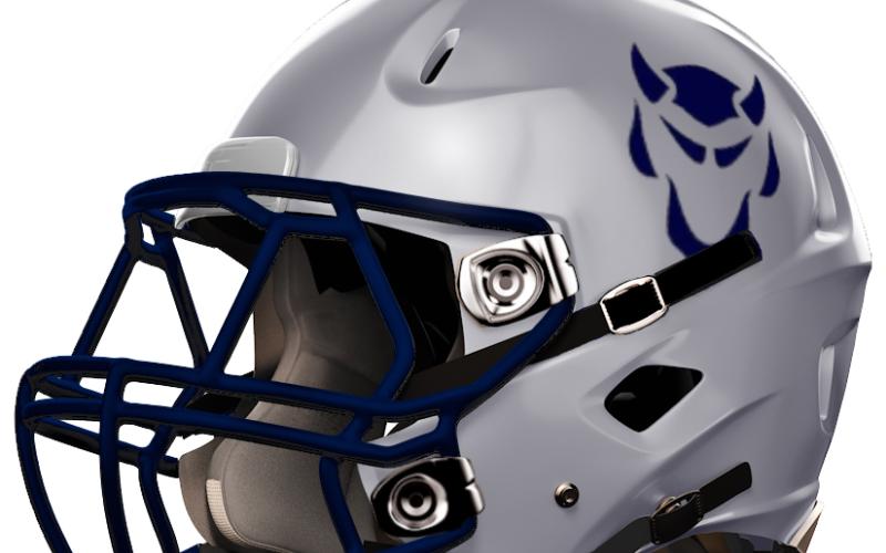 Elbert County Football Helmet