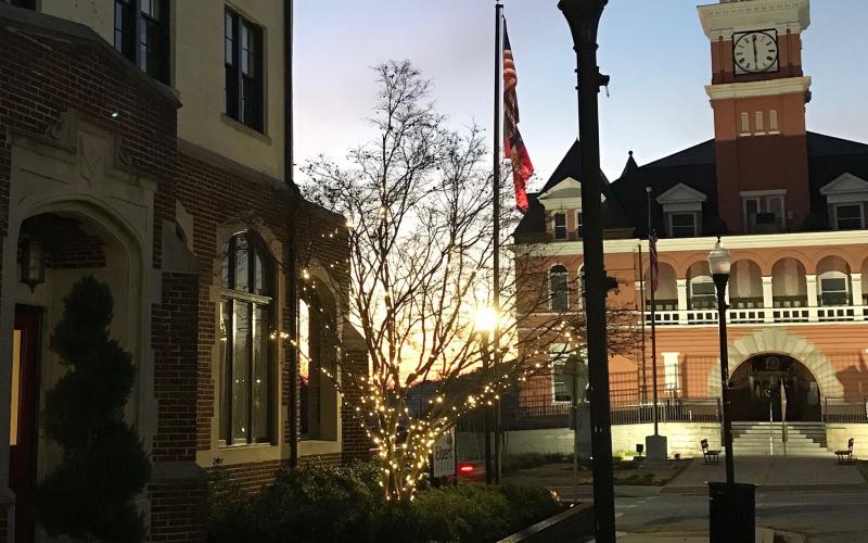 After hosting two restaurants since its re-opening, the Samuel Elbert Hotel is  back in the restaurant business at the southwest corner of the Elberton Square. Elberton City Manager Lanier Dunn says the eventual goal is to open the restaurant with breakfast and lunch options during the day and the bar at night. (Photo by Jones)