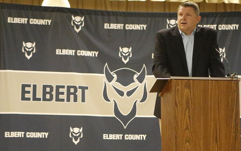 Elbert County Comprehensive High School AD Brian Turner says there is a fine line to walk when it comes to Georgia High School Association compliance. (Photo by Cary Best)