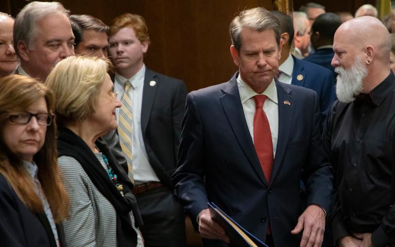 Photo from the office of Gov. Brian Kemp