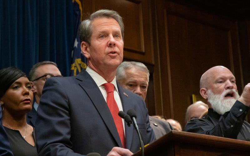 Photo from the office of Gov. Brian Kemp