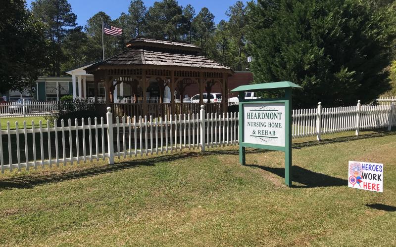 Heardmont Nursing Home, located on Longstreet Road in eastern Elbert County, was cited by Gov. Brian Kemp’s report on long-term healthcare facilities in the state as having three positive cases of COVID-19 involving either residents or healthcare workers. Elbert County Emergency Management Director Chuck Almond said Monday the nursing home director said that no one at the facility has been tested or clinically diagnosed with COVID-19. (Photo by Jones)