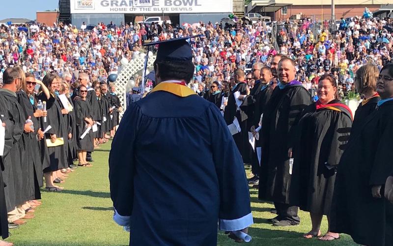 File photo from 2019 graduation