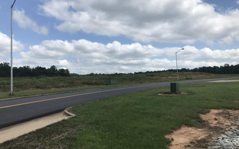 Land within the Elbert County Industrial Park. (Photo by Jones)