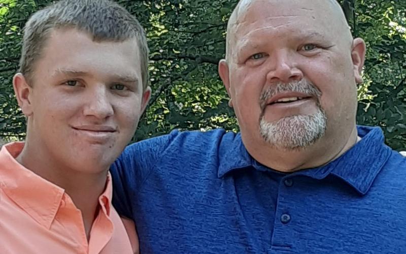 Don Bray (right) – shown here with son Skyler Bray – will qualify to run for mayor.