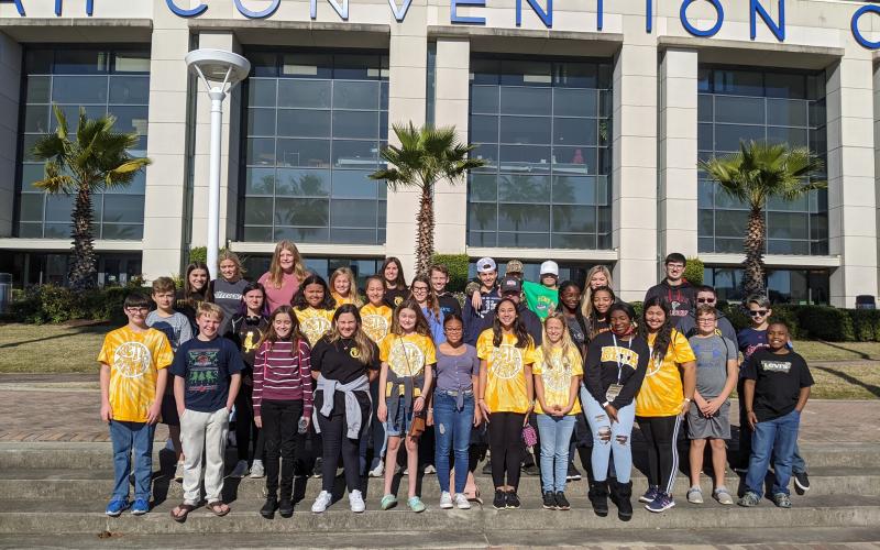 The ECMS BETA Club brought home four state champions and six Top 5 placers during the annual state BETA convention in Savannah Dec. 1 through Dec. 3.
