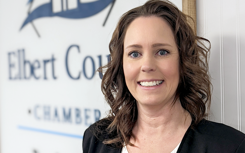 Rebecca Holliday was named the new executive director of the Elbert County Chamber of Commerce during the 96th annual Chamber of Commerce banquet Thursday, April 7.