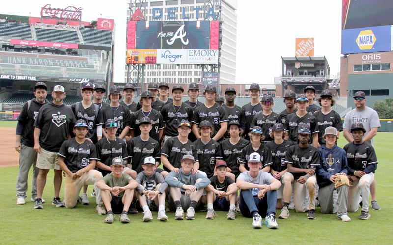 Elbert County’s Diamond Devils took home the Region 8AA region championship Friday, April 15 after defeating Banks County. The following day, the baseball team traveled to Truist Park in Atlanta, home of the 2021 World Series Champions, the Atlanta Braves, to play against Thomasville High School from Thomasville, Alabama.