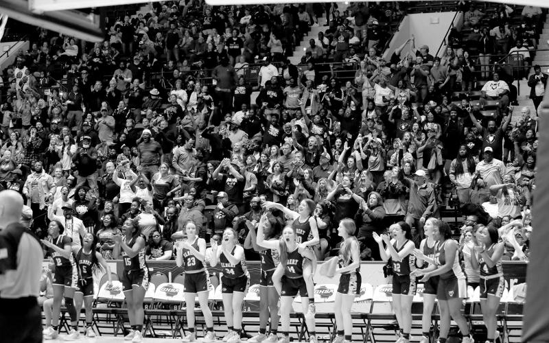 Elbert County Comprehensive High School was named one of the 64 Cooperative Spirit Award winners by the Georgia High School Sports Association and Georgia’s Electric Membership Cooperatives. The award, which was started in 2006, is given to schools based on sportsmanship and spirit displayed by student athletes, school staff, parents and event spectators throughout the year. Out of the schools in Region 8AA, Elbert County was chosen to receive the honor. (File photo by Scoggins)