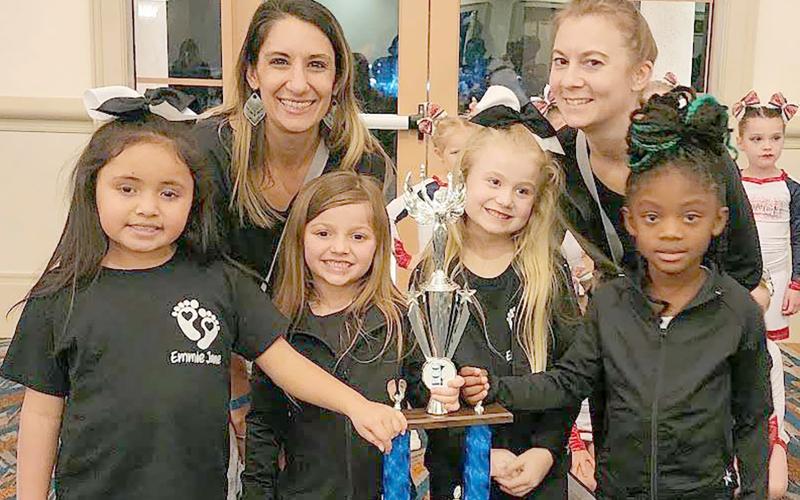 The group consists of Kolynns Bellew, Ari Fortson, Yeicelyn Mills and Everlee Pulliam and is coached  by Vanessa Gilmore and Candice Dorsey.