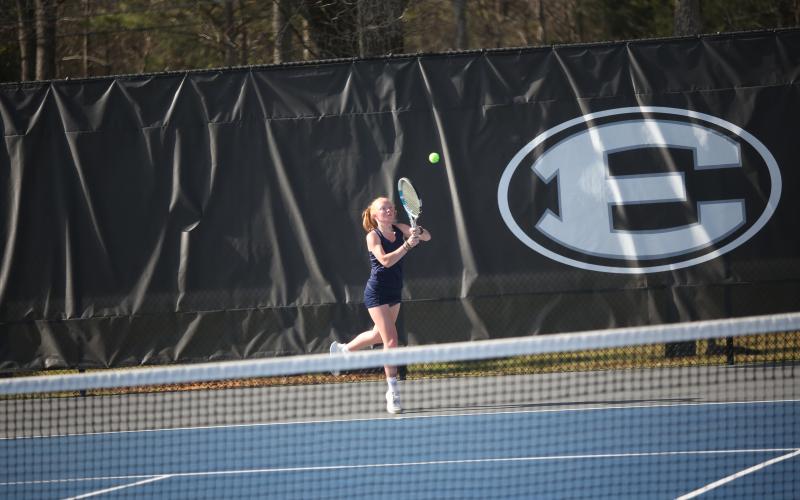 Broughton Smith (left) and Jude Sanders picked up wins over Rabun County March 16. (Photos by Wells)