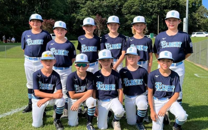The Elbert County AAA All-Star team features Harris Amabile, Brody Bagwell, Jacob Easterburg, Liam Evans, Kane Hunter, Remi Mills, Lucus Smith, Skyler Shirley, Landon Spearman, Bradley Williams, Job Wilder, Satcher Young and Head Coach Justin Bellew.