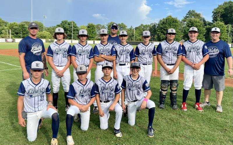 The ECLL Junior League baseball team includes Eli Alexander, Ky Alford, Matthew Coker, Brock Dye, Carson Eaves, Eli Evans, Brayden Lyons, Carlos Martinez, Harrison Ray, Owen Robertson, Dakota Toole, Mitchell Wheeler and Head Coach Adam Toole.