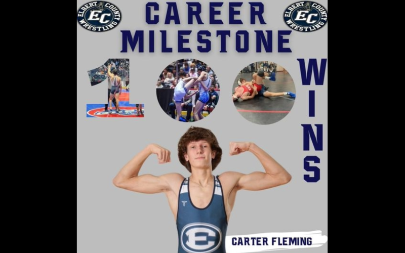 Carter Fleming recorded his 100th career win during the Panther Scramble Nov. 11.