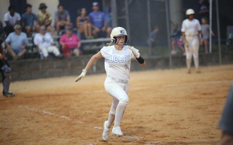 No. 12 Emily Booth and No. 11 Ky Dubose were named to the Class A Division 1 All-State team by the Georgia Athletic Coaches Association Nov. 30. In addition to Booth and Dubose, No. 2 Gracie Brady, No. 9 Audrey Lunsford, No. 26 Kamryn Webb and No. 17 Hannah Brady were named honorable mention. (File photos by Wells)