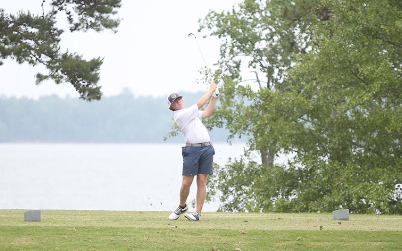 Ellie Wheeler and Hayden Marunich were both members of Elbert’s low scoring teams during a weekend of tournaments for the Devils and Lady Devils. (File photos by Wells)