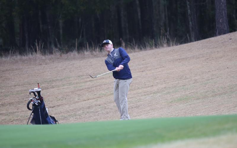 Seniors Hayden Marunich (above) and Ellie Wheeler are set to lead their teams in the upcoming Border War tournament between Franklin County, Hart County and Elbert. The tournament is a three-day tournament for a year’s worth of bragging rights between the rival schools. (File photo by Wells)