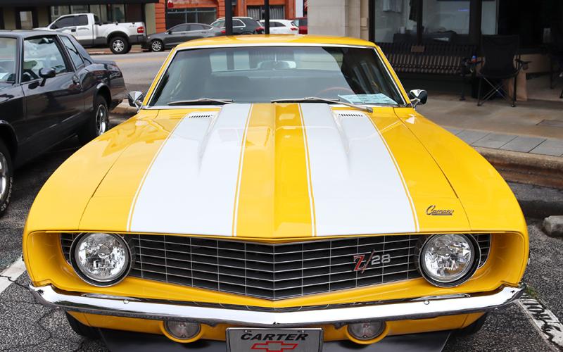 Winning the Car Division was this 1969 Camero from Kevin Backer of Commerce.