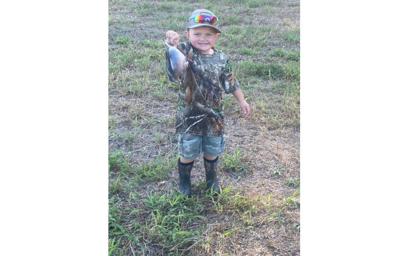 Kashton Bagwell in 13 Forks. (Photo submitted by Kyle Bagwell)