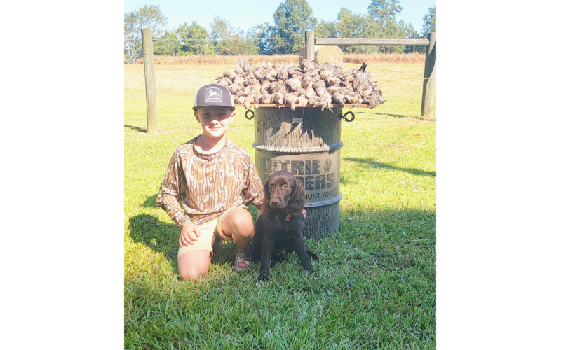 Bradley Williams and Izzy in Elberton. (Photo submitted by Austin Williams)