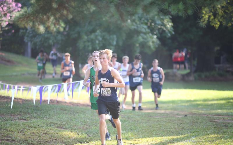 Tommy Beahringer competed in the event and had a strong showing in their first event of the season. (Photo by Wells)