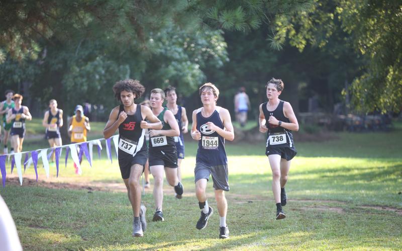 Mason Dove competed in the event and had a strong showing in their first event of the season. (Photo by Wells)