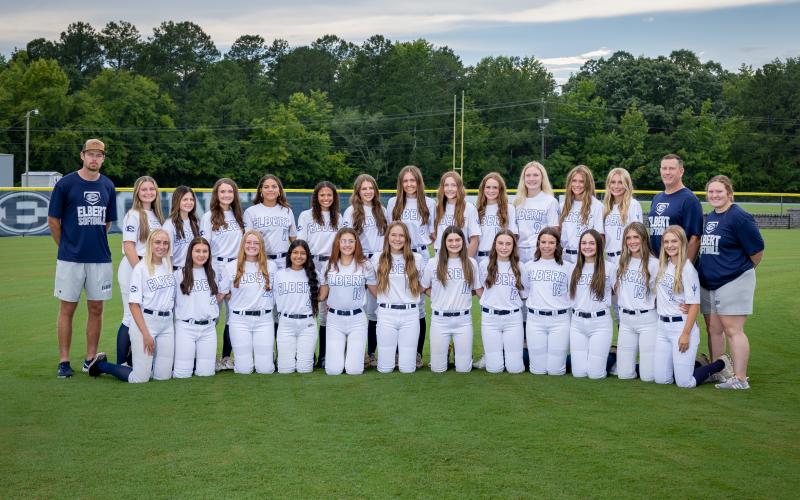 The 2024 Lady Devil softball team includes Peyton Jenkins, Brylee Buffington, Kimberly Hernandez, Bellamy Nash, Reagan Baker, Londyn Bryant, Erica Christian, Audrey Lunsford, Kendall Hudson, Ky Dubose, Emily Booth, Ella Harris, Miller Drake, Kamille Webb, Carlee Brown, Hannah Brady, Natalia Hernandez, Haley Jones, Makayla McKnight, Bree Dixon, Carmen Burden, Hayleigh Aston, Ansley Harris, Lily Bobo and Kamryn Webb. (Photo submitted by Mercer Harris Photography)