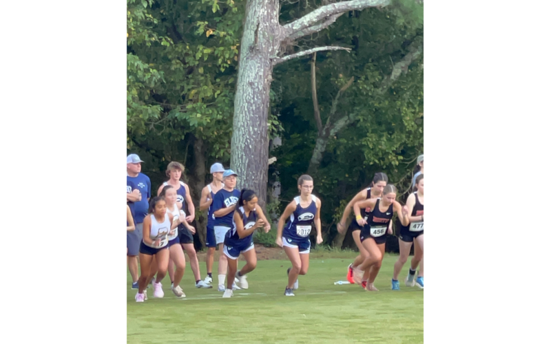 Vivian Salazar and Kennedy Ray competed in the event and had a strong showing in their first event of the season. (Photo courtesy of Kennedy Ray)