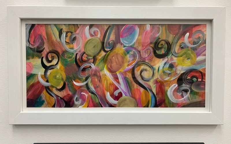 Photos of Alyssa Childers' art by Kennedy Ray
