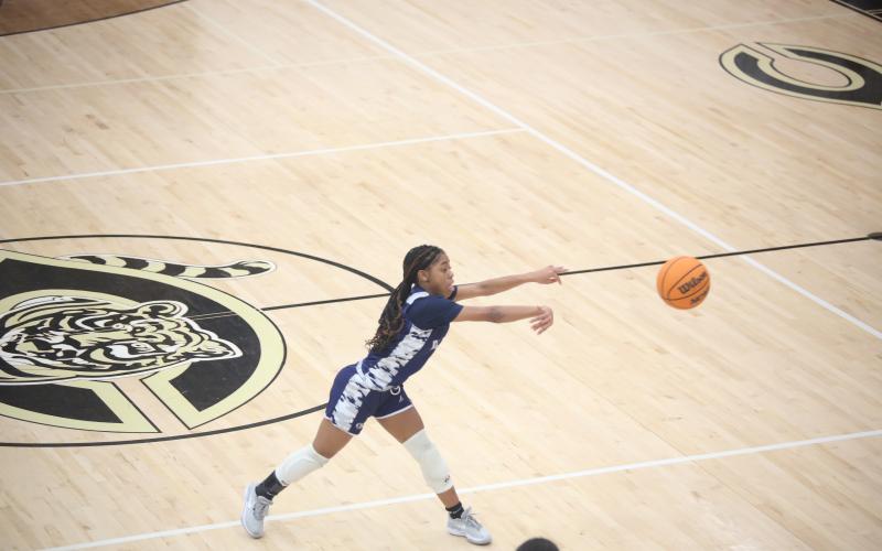 Tiyah Turman led the Lady Devils basketball team into the 2024-2025 season. (File photo by Wells)