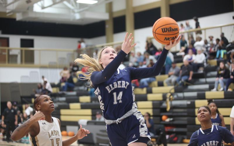 Audrey Lunsford led the Lady Devils basketball team into the 2024-2025 season. (File photo by Wells)