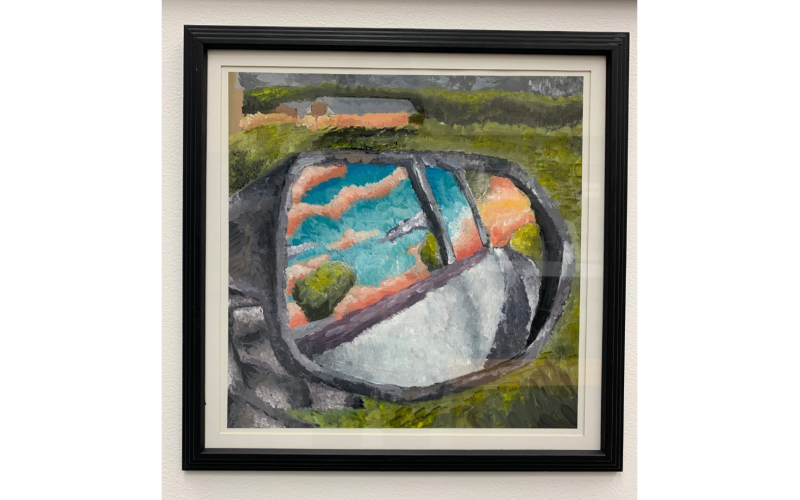 Photos of Alyssa Childers' art by Kennedy Ray