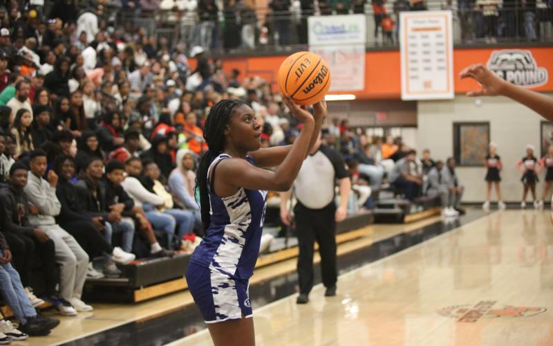 Zy Belcher led the Lady Devils basketball team into the 2024-2025 season. (File photo by Wells)