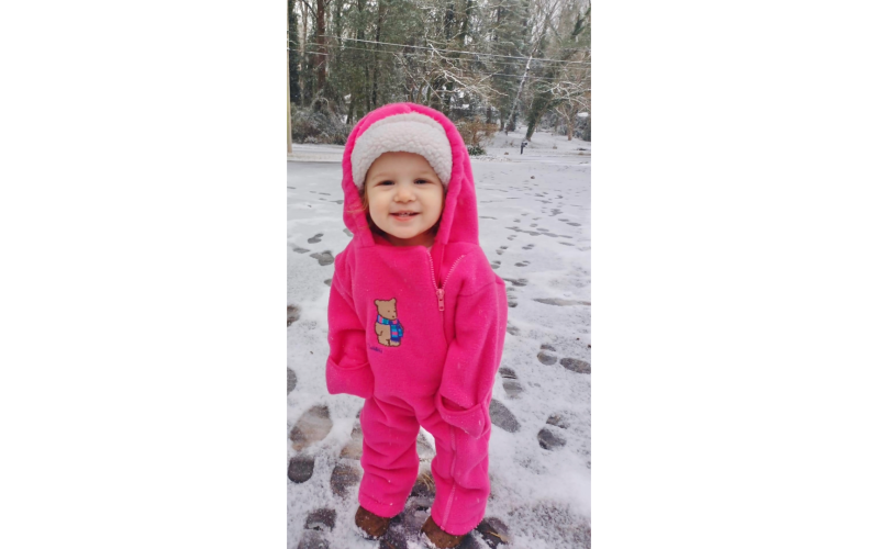 Emma Wolf’s smile says it all. (Photo submitted by Jerita Carlton)