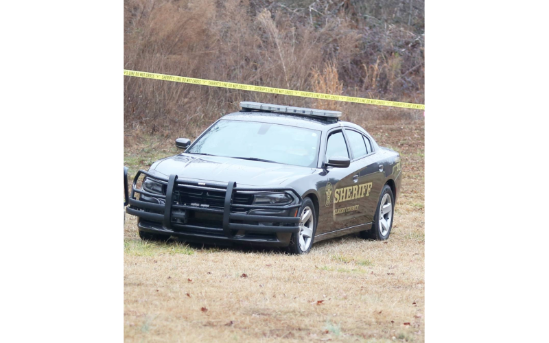 The Elbert County Sheriff's Office and the Elbert County Coroner's Office investigated the discovery of possible human remains on Monday, Jan. 27. (Photo by Wells)