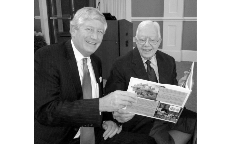 In 2012 photographer and friend Wayne Morgan wanted to produce a children’s book to encourage better stewardship of Georgia’s rivers, especially the Little Satilla near his home in Brantley County. I volunteered to write the story in the voice of his grandson Kase. Knowing that Jimmy Carter, as a boy, loved fishing in the Little Satilla with his father, I asked the 39th president to endorse our book. Here is what’s on the back cover of "Kase for the Environment: "