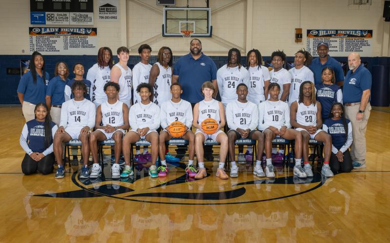 The 2024-2025 Devils varsity basketball team includes Dealyn Gray, Jordan Morrison, Grady Jones, Nick Rambert, Antaveon Rucker, A.J. Brown, Jamarea Thornton, D.K. Winn, Destin Gray, Marion Rambert, Santavius Willis, Chrishawn Stribling, Jase Mattox, Jaylen Dye and Haven Adams. The team is coached by Head Coach Ed Geth and Assistant Coaches Anthony Brown, Colbi Murray, Shamiya Brown and John Curlee. Team managers include Chelsie DeJesus, Maurissa Heard, Kemiya Burton, Betzy Yanez, Fred Clay and Ty Jackson.