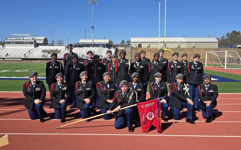 The JROTC Drill team that competed in the Grovetown meet includes Alyssa Childers, Ariel Moncallo, Atorrian Small, Colton Mabry, Daniel Nguyen, Daniella Govea-Alcalde, Isabel Cruz, Jacob Brown, Jocelyn Castillo, Juana Olivera, Kaili Papios, Kaylee Harvey, Marley Geyer, Michael Bowman, Nallei Rodriguez-Clemente, Naomi Bernal, Nyasia Teasley, Quintedria Grooms, Reina Maxwell, Samuel Gohn, Tommy Moon, Tunisia Sadler, Ty’Quavious McLendon and Yamileth Carreon.