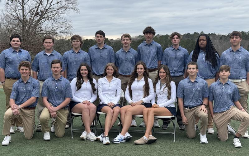 The Elbert County Blue Devils and Lady Devils golf teams.