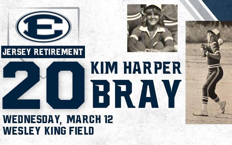 Kim Harper Bray jersey retirement