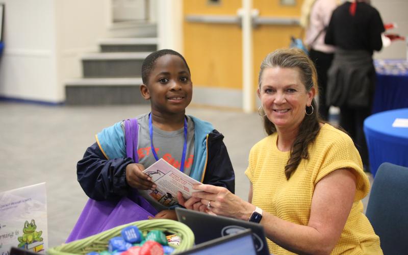 Elbert County School District held their annual Community Literacy Night May 12 at Elbert County Middle School. (Photo by Wells)
