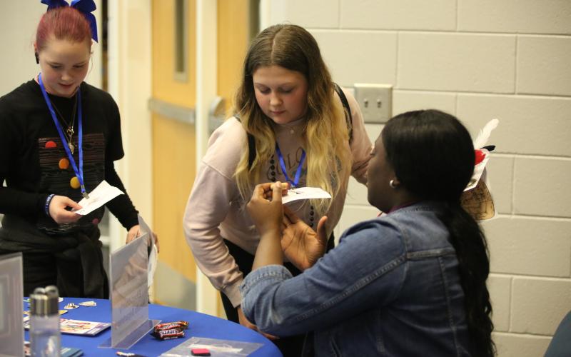 Elbert County School District held their annual Community Literacy Night May 12 at Elbert County Middle School. (Photo by Wells)