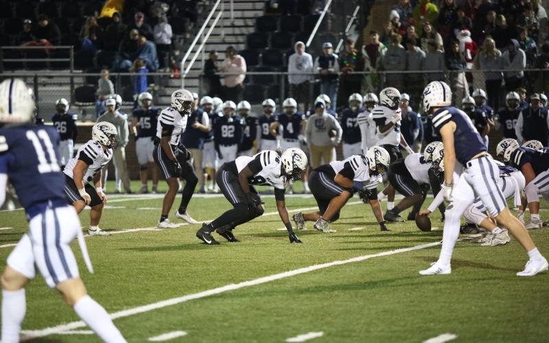 The 2025 Elbert County Blue Devils football team is scheduled to kick off their new season with a highly anticipated rivalry game against Hart County Aug. 15. Head Coach Andy Dyer is in his first year at the helm after being promoted from assistant head coach with the departure of former head coach Shannon Jarvis. (File photo by Wells)